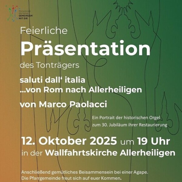 Plakat CD Präsentation